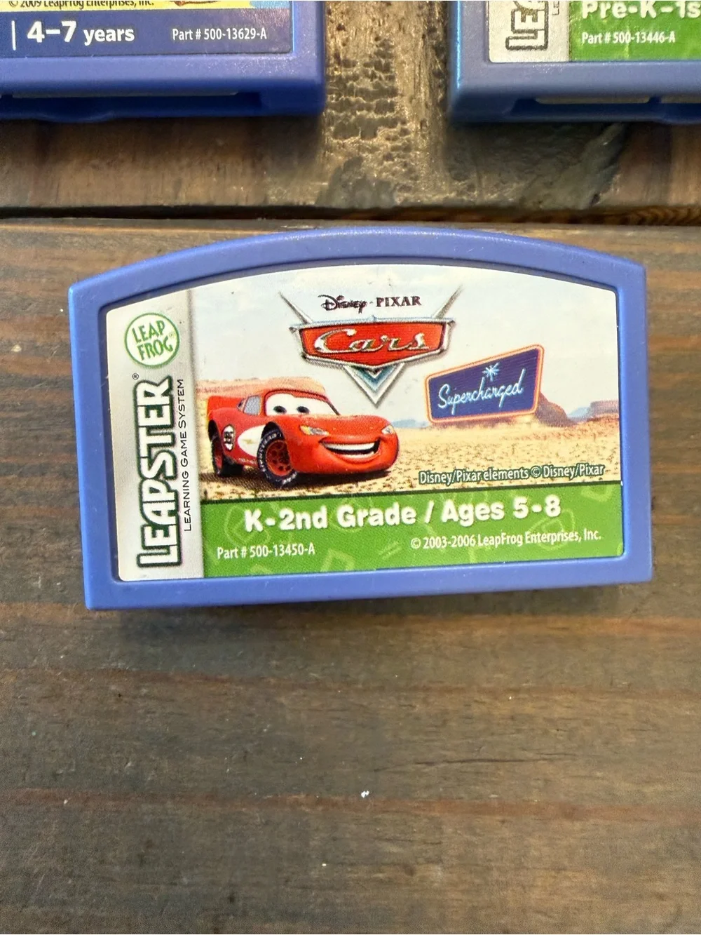 Lot of 3 Leap Frog Leapster Pet Pals, Ni Hao Kai-Lan, Cars Learning Cartridges